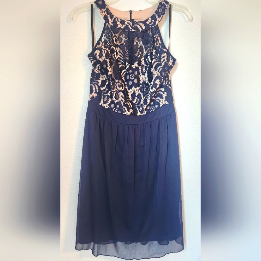 Enfocus Studio Women's Navy Blue dress size 10